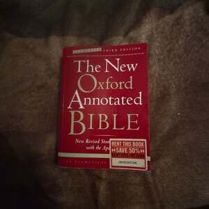 New Oxford Annotated Bible w/Apocrypha, Augmented Third Edition, NRSV Paperback